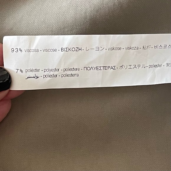 ZARA Elegant Olive Green Women's Trench Over Coat - Picture 12 of 12